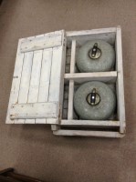 Lot 1627 - PAIR OF LATE 19TH CENTURY CURLING STONES both...