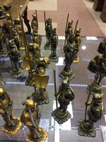 Lot 1659 - GIUSEPPE VASARI FIGURAL CHESS SET crafted in...