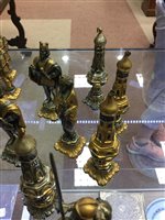 Lot 1659 - GIUSEPPE VASARI FIGURAL CHESS SET crafted in...
