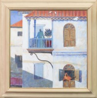 Lot 195 - MORNING IN STONETOWN, BY DIANE RENDLE