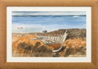 Lot 126 - COASTAL SCENE, BY ERIC HEBBORN