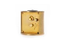 Lot 1407 - JAEGER LE COULTRE TRAVELLING ALARM CLOCK eight...