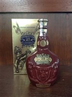 Lot 36 - ROYAL SALUTE AGED 21 YEARS - RUBY DECANTER