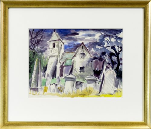 Lot 25 - CHURCHYARD, BY KATIE HORSMAN MBE