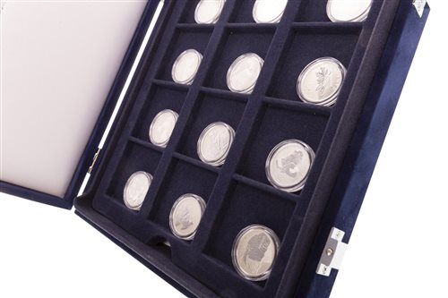 Lot 547 - A COLLECTION OF SILVER DOLLARS