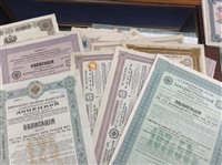 Lot 507 - A LOT OF SHARE AND BOND CERTIFICATES