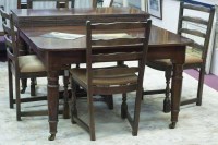 Lot 948 - VICTORIAN MAHOGANY EXTENDING DINING TABLE with...