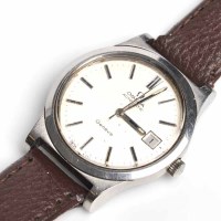 Lot 729 - GENTLEMAN'S STAINLESS STEEL OMEGA GENEVE...