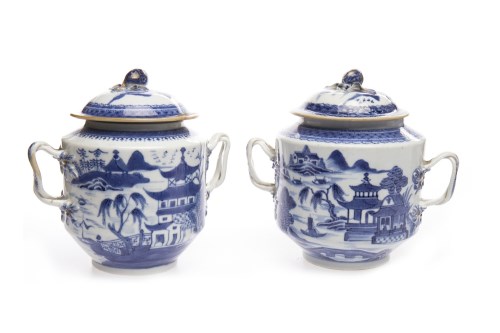 Lot 597 - PAIR OF LATE 19TH/EARLY 20TH CENTURY CHINESE...