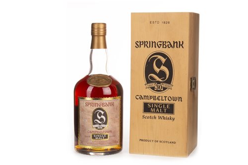 Lot 1031 - SPRINGBANK AGED 30 YEARS
