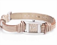 Lot 753 - LADY'S STAINLESS STEEL ARMANI WRISTWATCH...