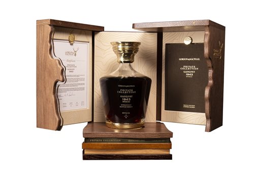 Lot 1110 - ONE OF THE OLDEST AND MOST EXCLUSIVE SINGLE MALT WHISKIES IN THE WORLD