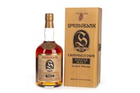 Lot 1041 - SPRINGBANK AGED 30 YEARS