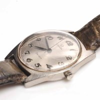 Lot 771 - GENTLEMAN'S STAINLESS STEEL OMEGA GENEVE...