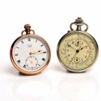 Lot 774 - EARLY TWENTIETH CENTURY CHRONOGRAPH TACHYMETER...