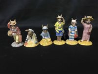 Lot 170 - COLLECTION OF ROYAL DOULTON BUNNYKINS FROM THE SEASIDE