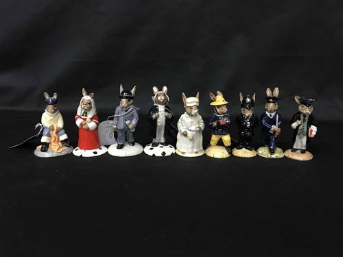 Lot 174 - COLLECTION OF ROYAL DOULTON BUNNYKINS FOR DIFFERENT PROFESSIONS