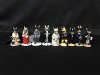 Lot 174 - COLLECTION OF ROYAL DOULTON BUNNYKINS FOR DIFFERENT PROFESSIONS