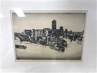 Lot 113 - TWO ETCHINGS BY A P THOMSON