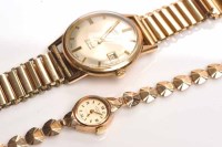 Lot 788 - GENTLEMAN'S NINE CARAT GOLD ROTARY WRISTWATCH...