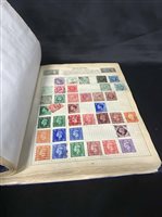Lot 124 - TWO ALBUMS OF STAMPS