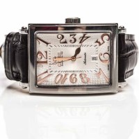 Lot 790 - GENTLEMAN'S STAINLESS STEEL GEVRIL ''AVENUE OF...