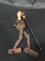 Lot 47 - EARLY 20TH CENTURY CARVED WOODEN PUPPET