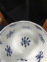 Lot 163 - SET OF SIX CHINESE BLUE AND WHITE TEA BOWLS (6)