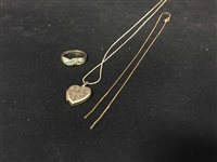 Lot 3 - LOT OF GOLD AND OTHER JEWELLERY