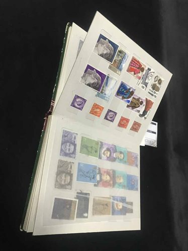 Lot 104 - TWO SMALL ALBUMS OF STAMPS