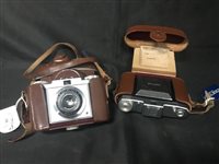 Lot 247 - VINTAGE ZEISS IKON CONTINA CAMERA AND ANOTHER