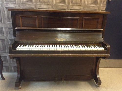 Lot 66 - AN UPRIGHT PIANO BY MURDOCH MCKILLOP
