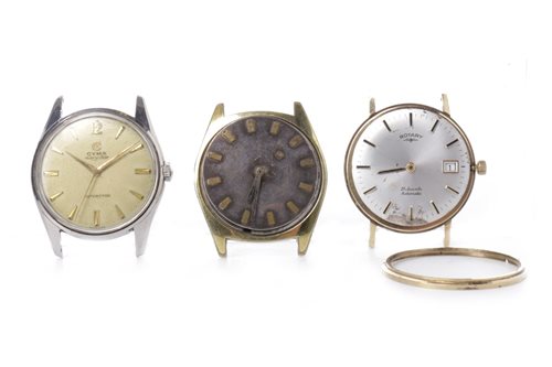 Lot 766 - A GENTLEMAN'S ROTARY WATCH ALONG WITH TWO OTHERS