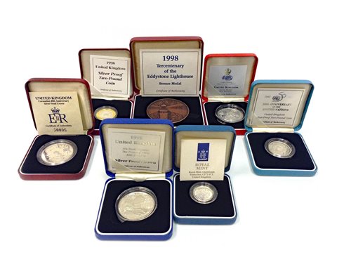 Lot 570 - GROUP OF COINS AND MEDAL