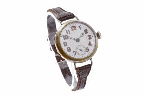 Lot 781 - A GENTLEMAN'S TRENCH WATCH