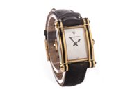 Lot 818 - A LADY'S THEO FENNEL GOLD WATCH