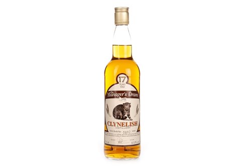 Lot 1099 - CLYNELISH THE MANAGER'S DRAM 17 YEARS OLD