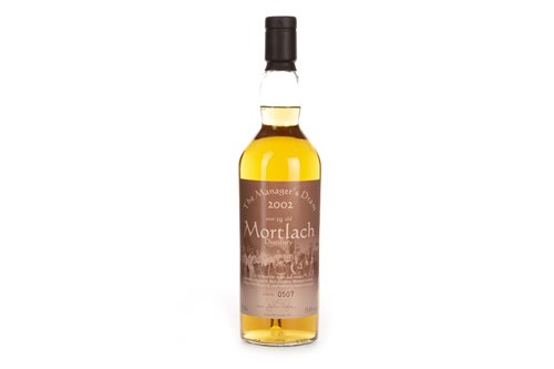 Lot 1100 - MORTLACH 2002 THE MANAGER'S DRAM AGED 19 YEARS