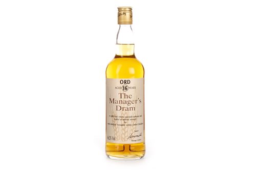 Lot 1103 - ORD THE MANAGER'S DRAM AGED 16 YEARS