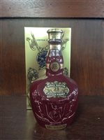 Lot 53 - ROYAL SALUTE AGED 21 YEARS - RUBY DECANTER