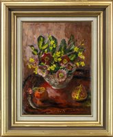 Lot 63 - STILL LIFE OF CHRISTMAS ROSES, BY MARY NICOL NEILL ARMOUR