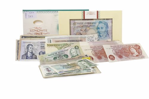 Lot 583 - A COLLECTION OF BANKNOTES