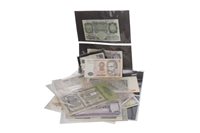 Lot 584 - A COLLECTION OF BANKNOTES