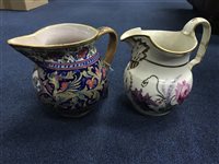Lot 166 - A CERAMIC JUG IN THE RENAISSANCE STYLE