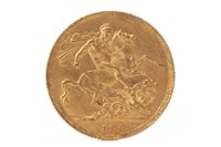 Lot 600 - A GOLD SOVEREIGN, 1899