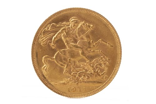 Lot 602 - A GOLD SOVEREIGN, 1911