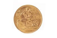Lot 603 - A GOLD SOVEREIGN, 1913