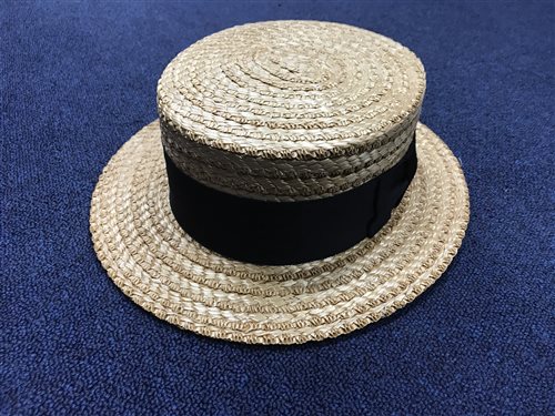 Lot 35 - CHRISTYS' OF LONDON BOATER HAT