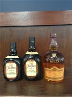 Lot 56 - GRAND OLD AGED 12 YEARS PARR 937.5ml, GRAND OLD PARR AGED 12 YEARS, & BELL'S 12 YEARS OLD - ONE LITRE