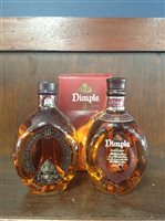 Lot 63 - TWO BOTTLES OF DIMPLE AGED 15 YEARS